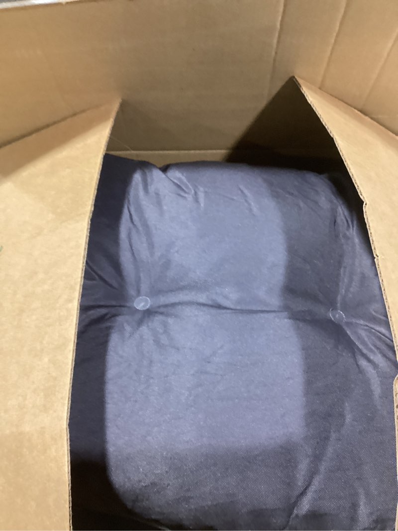 Condition photo showing Good Condition for Outdoor Bench Cushion, 59x18x5 Inch, Waterproof Bench Cushion for Outdoor/Indoor Furniture, Tufted Patio Bench Seat Cushion, Fade Resistant Outdoor Cushions for Porch Swing Couch, Dark Grey Dark Grey 59x18x5 Inch