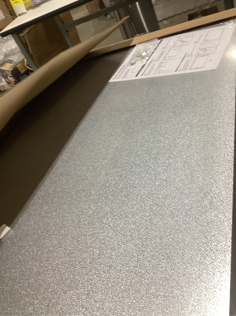 Condition photo showing Good Condition for ARCOBIS Dry Erase Calendar with Cork Board for Wall, 36"x 24" Magnetic Calendar Whiteboard with Black Frame, Monthly Combination Board for School, Home, Office Black 36" x 24" with 1/10 Cork