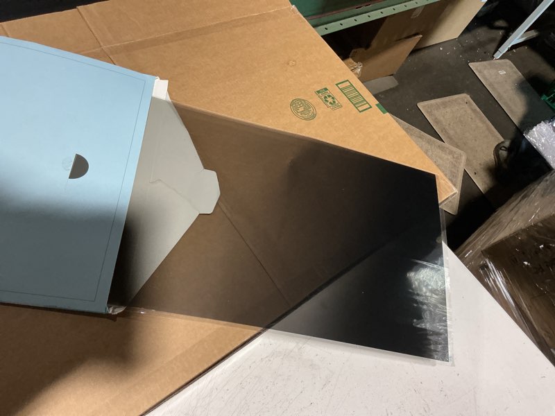 Condition photo showing Good Condition for [2 pack] 27 inch computer privacy screen for 16:9 aspect ratio widescreen monitor, eye protection anti glare blue light computer monitor privacy filter, removable anti-scratch 27in protector film
