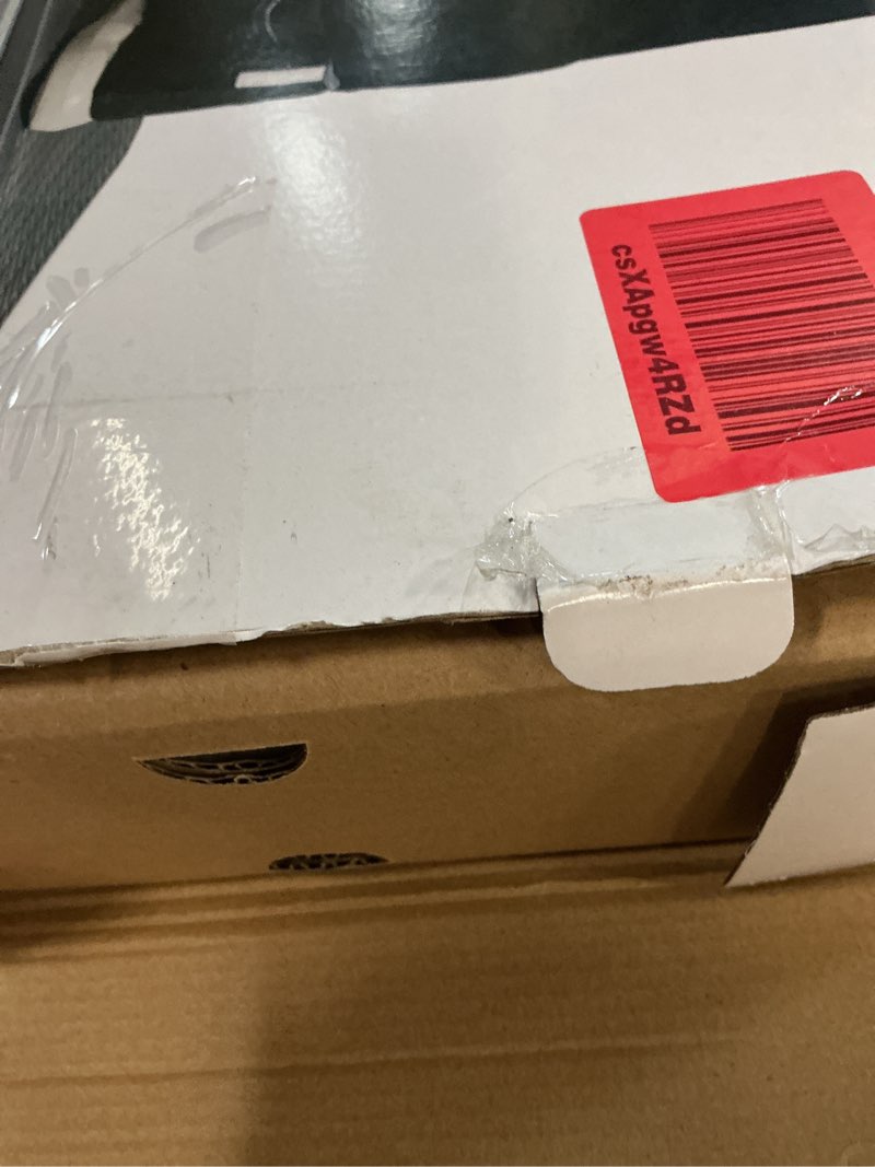Condition photo showing New/Like New for gaiam evolve balance board standing desk, anti fatigue wobble board for home office, physical therapy, exercise equipment, stability rocker for constant movement, increase focus, floor mat alternative grey/black
