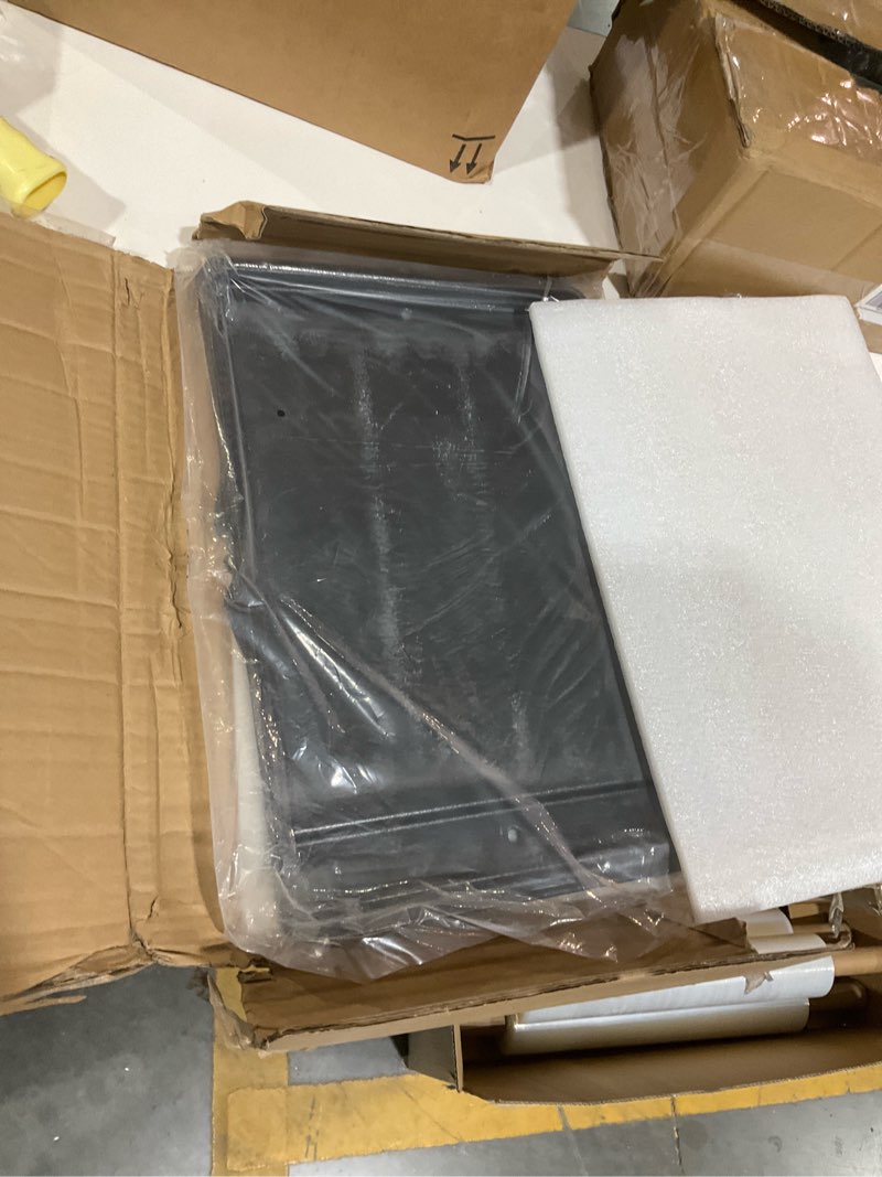 Condition photo showing New/Like New for 7598 Grill Griddle for Weber Spirit 300 Series Spirit E310 S-310 E-315 S-315 E-320 S-320 E-330 S-330 Spirit II E310 S-310Grill, Reversible Replacement Cast Iron Griddle Double Sided 17.4"L x 12.1"W for Spirit 300
