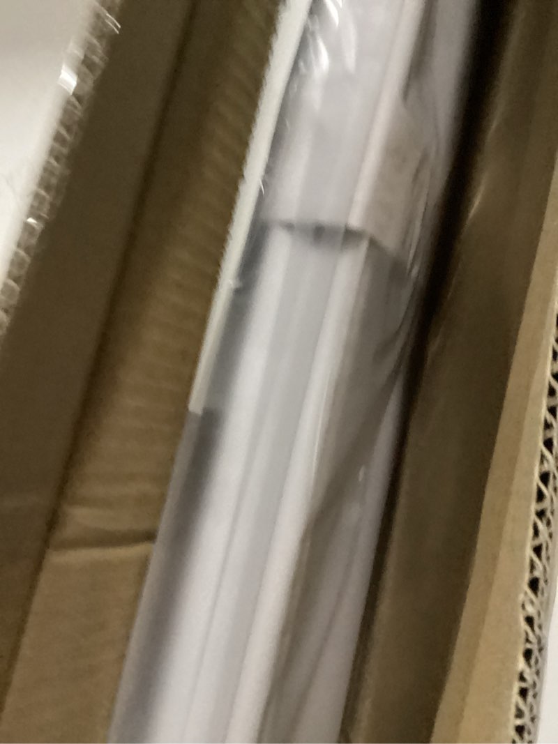 Condition photo showing New/Like New for blinds for indoor windows 1" vinyl l-shaped slats cordless mini blinds for home, 20" w × 36" h - white white 20" w × 36" h