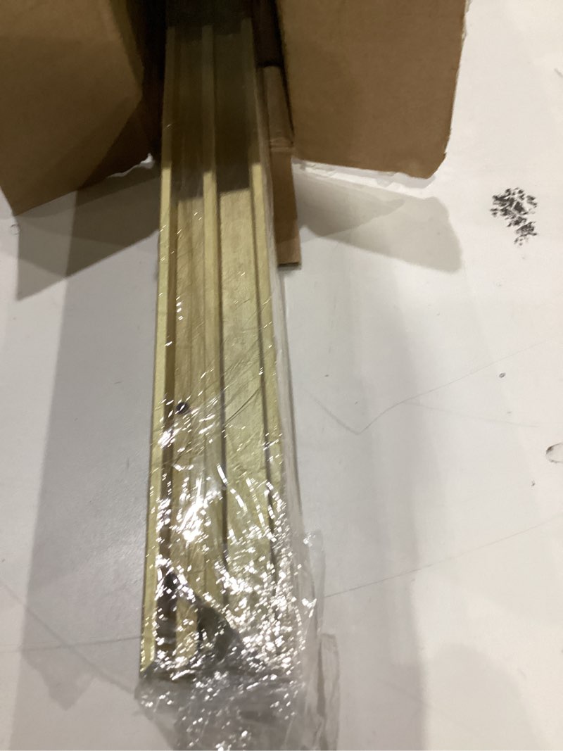 Condition photo showing New/Like New for Floater Frame for 24x36 Canvas Paintings with 0.5-0.8” Deep, DIY Metal Floating Frame for Artists Designers Landscape Portrait Artwork, Modern Home Office Wall Decor (Gold) 24x36" Gold