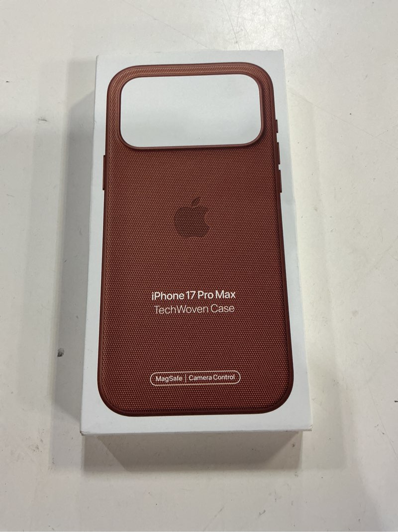 Condition photo showing New/Like New for apple iphone 17 pro max techwoven case with magsafe - sienna