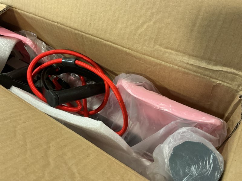 Condition photo showing Good Condition for Waist Twister Machine Exercise, Ab Twist Board with 300 lbs Weight Capacity, Abs Workout for Slim Waist and Core Ab Exercise, Noiseless Home Gym Equipment for Women Men Light pink