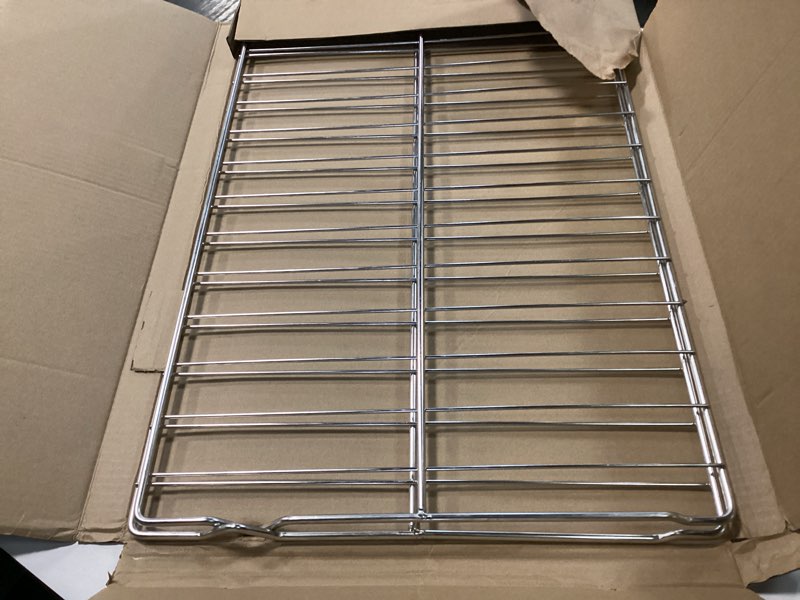 Condition photo showing Good Condition for W10256908 Oven Rack Replacement for Whirlpool Stove Oven Parts Amana Maytag Kenmore Jenn-Air Range Oven Racks 304 Stainless Steel WPW10256908 Oven Wire Rack Baking Rack 24" x 15.7" Not Universal 2 Pcs