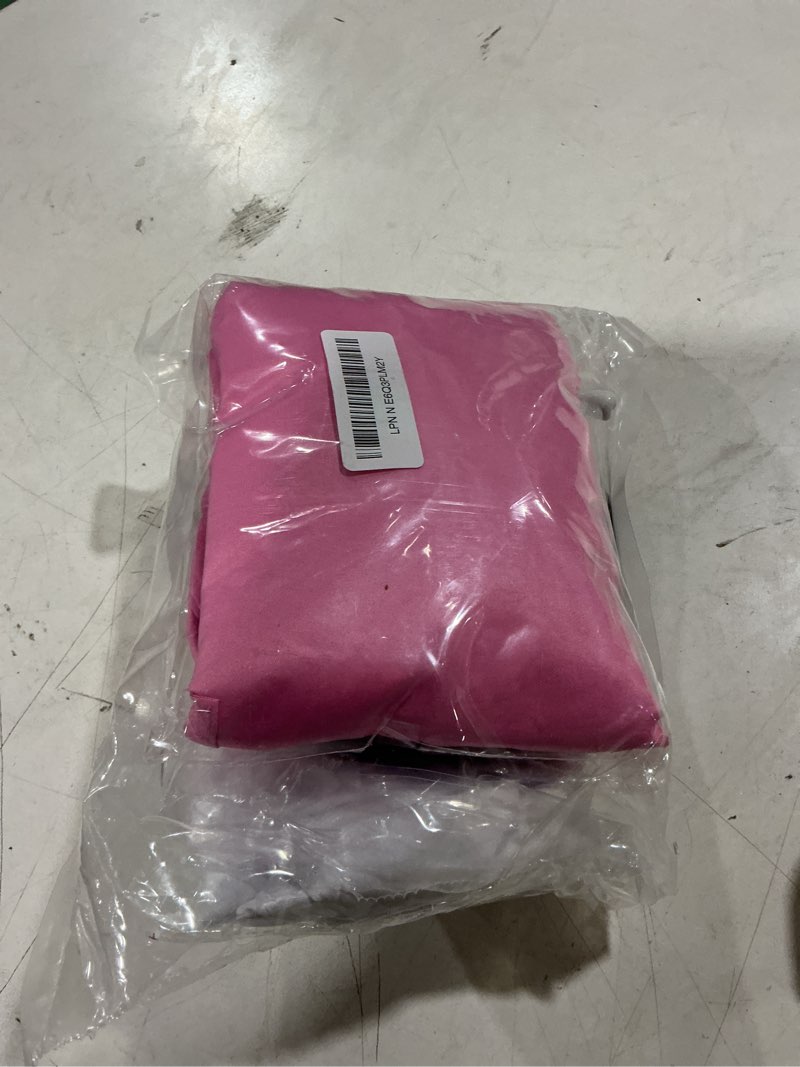 Condition photo showing Good Condition for meland doctor costume for girls - kids scrubs with lab coat & carry bag, doctor dress up for halloween, career day role play pink 7-8 years