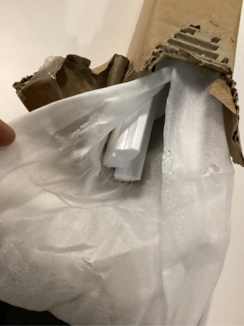 Condition photo showing Good Condition for Pangda Peel and Stick Wall Molding Kit, 3D Premade Accent Molding Wainscoting Panel for Interior Wall Moulding Decor, Ready to Assemble Wainscoting Accent Panel (3 Set,54 x 24 in) 3 54 x 24 In