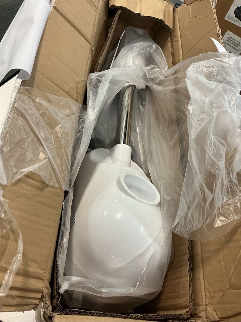 Condition photo showing Good Condition for professional facial steamer with hot mist function, stand facial steamer on wheels, height adjustable & 360° rotatable nozzle, use at home & salon spa button