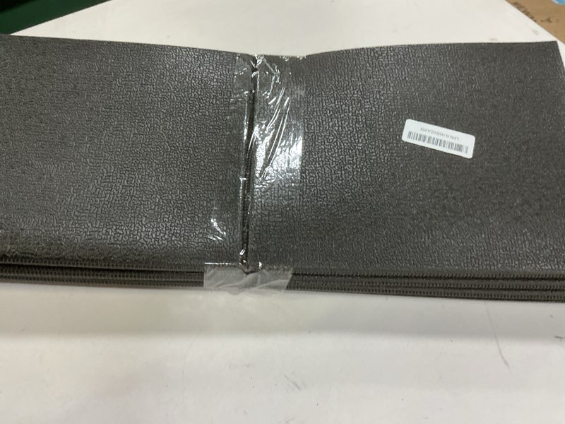 Condition photo showing As Is for Treadmill Walking Pad Mat for Carpet, for Hardwood Floors, 68x24 Mat for Under Treadmill/Walking pad/Bike on Carpet, 1/4" Thick Exercise Equipment Mat, No Slip, Noise Shock Absorption 68.1"L x 24"W x 0.2"Th