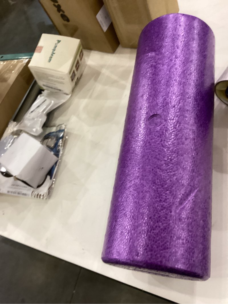 Condition photo showing New/Like New for Invincible Fitness EPP Foam Roller for Deep Tissue Massage – Enhance Recovery, Relieve Pain, and Boost Mobility for a Stronger, Healthier You (Purple)