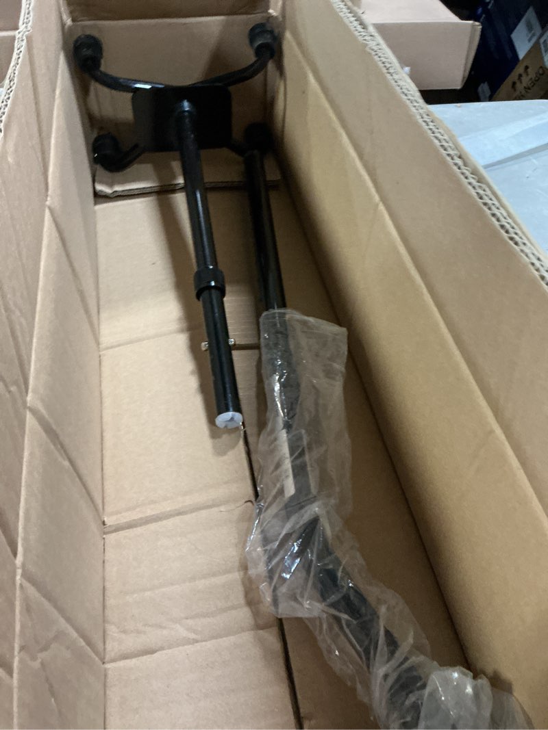 Condition photo showing As Is for Medline Aluminum Quad Cane with Small Base for Balance, Knee Injuries, Leg Surgery Recovery & Mobility, Portable, Lightweight Walking Aid for Seniors & Adults