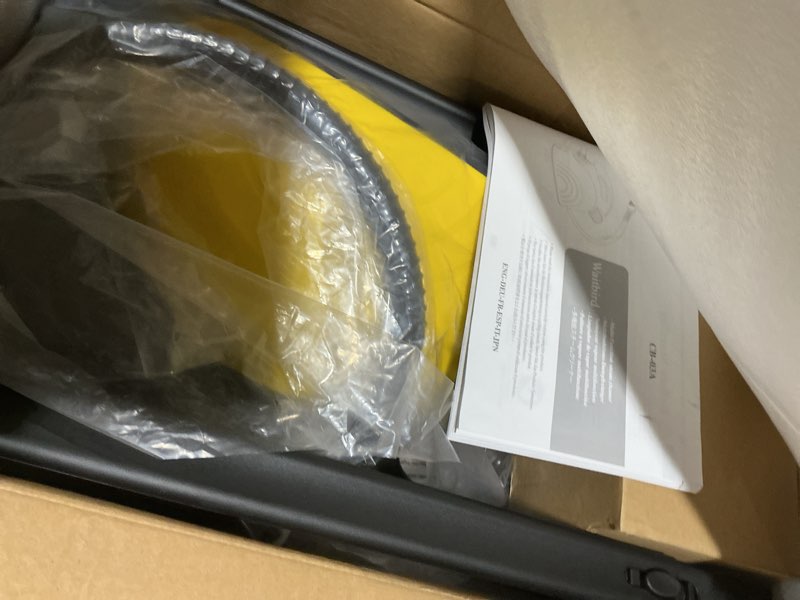 Condition photo showing Good Condition for Steam cleaner, equipped with 21 specialized accessories, 1.08-liter water tank, 248°F high-temperature steam, suitable for floors, tile grout, tiles, carpets, and cars, chemical-free cleaning (Yellow) X-Small