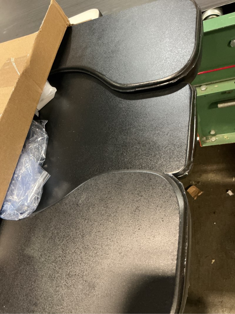 Condition photo showing Good Condition for pu commode seat cushion with sponge padded,c shape waterproof soft pad,suitable for bedside commode chairs,raised toilet seats(black)