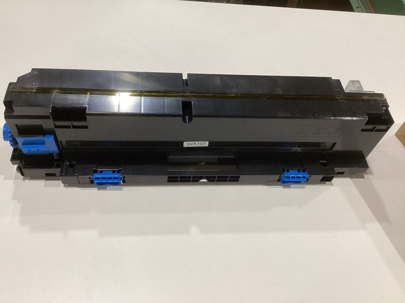 Condition photo showing As Is for wx103 waste toner box, wx-103 toner waste container replacement for konica minolta wx103 wx 103, works with bizhub c364e c224e 284e 308 368 c258 c284 c368 c454 c308 c558 c658 printers, similar to stock photo, actual model is wx-107