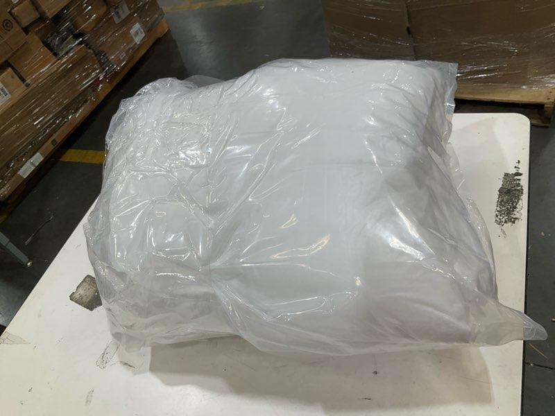 Condition photo showing Good Condition for miulee throw pillows inserts, pack of 2 16x16 inch 100% virgin fiber filling bed couch pillows