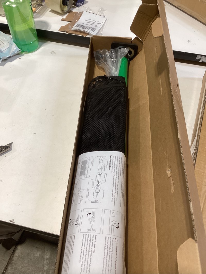Condition photo showing Good Condition for heavy duty adjustable cargo bar for pickup truck bed 40–79", non-slip truck bed divider load bar with net, 220lb cargo organizer for ford f150, chevy silverado, ram 1500, suv & van 40"-79" with net