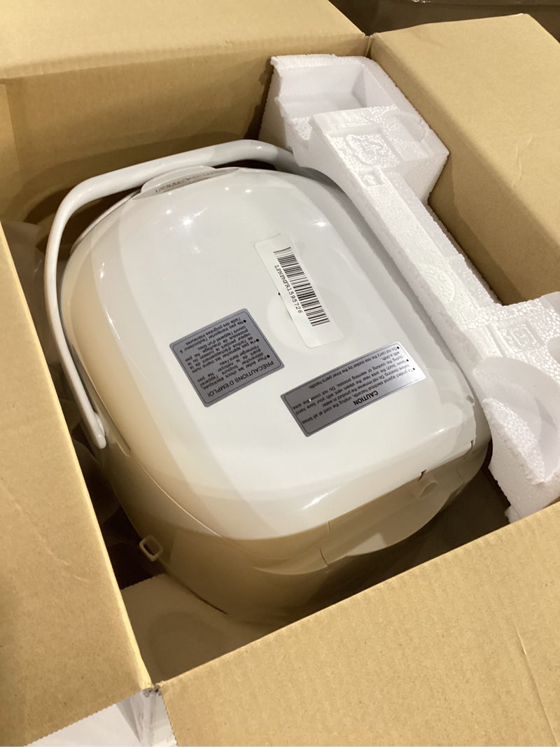 Condition photo showing Good Condition for zojirushi neuro fuzzy 10-cup rice cooker and warmer (premium white) 10-cup uncooked rice