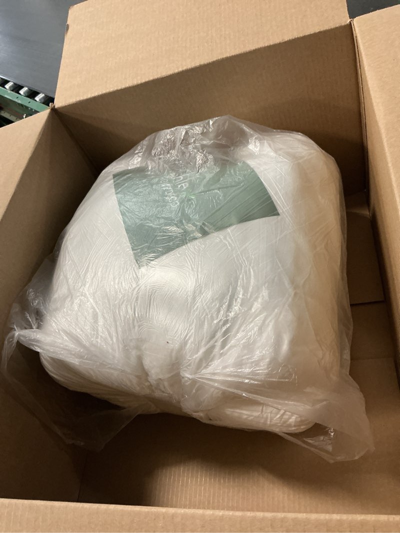 Condition photo showing Good Condition for Ashler 20 x 20 Outdoor Pillows, Waterproof Inserts Set of 2 Throw Pillow Inserts, Hypoallergenic Stuffer Sham Square Pillow Insert for Patio, Bench, Garden, Indoor Outdoor Decorative 2 Count (Pack of 1) White-20 X 20 Inches