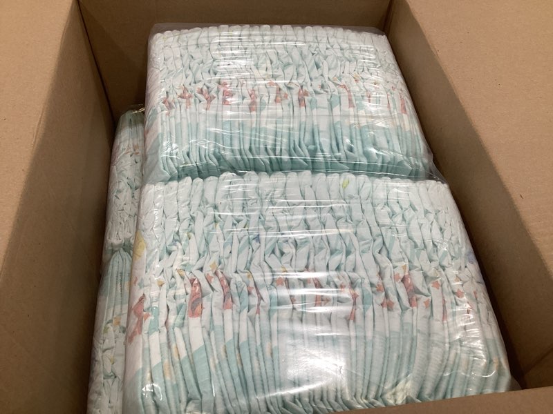 Condition photo showing Good Condition for pampers diapers - baby dry - size 4, 150 count, absorbent disposable infant diaper (packaging may vary) size 4 150