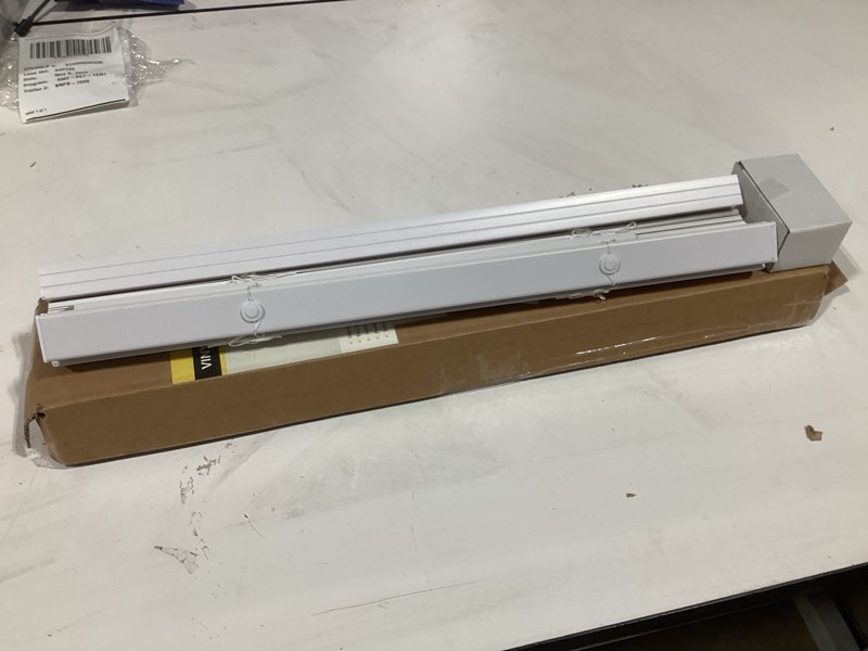 blinds for indoor windows 1" vinyl l-shaped slats cordless mini blinds for home, 20" w × 36" h - white white 20" w × 36" h