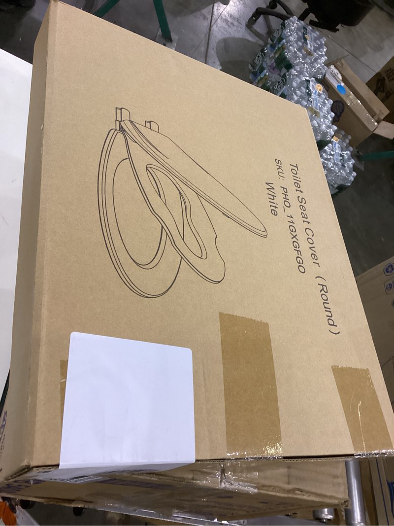 Condition photo showing New/Like New for Toilet Seat, Round Toilet Seat with Toddler Seat Built in, Potty Training Toilet Seat Round Fits Both Adult and Child, with Soft Close, Never Loosen, Easy Install and clean - White, Round White Round with Toddler Seat