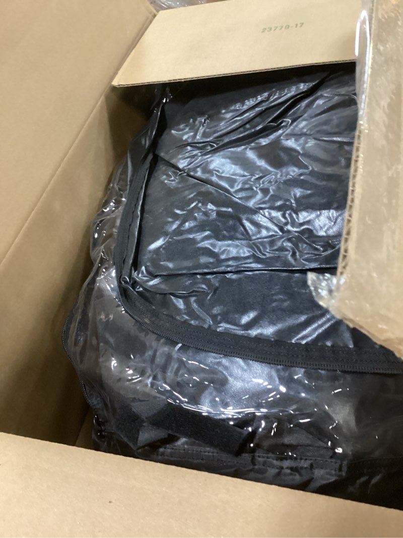 Condition photo showing Good Condition for 10L0L Golf Cart Enclosure for 4 Passengers Club Car Precedent - 57'' Roof Fit, Waterproof Transparent Driving Cover with Security Side Mirror Openings, Black - Fits 4 Seater