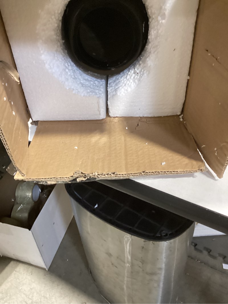 Condition photo showing New/Like New for Tall Vases - 23.6" Tall Floor Vase for Home Decor, Resin Floor Vases, Black Hexagon Twist Floor Vase, Fits Into Hay/Pampas Grass, Living Room, Office, Wedding Decor (Black) 23.62 in Black