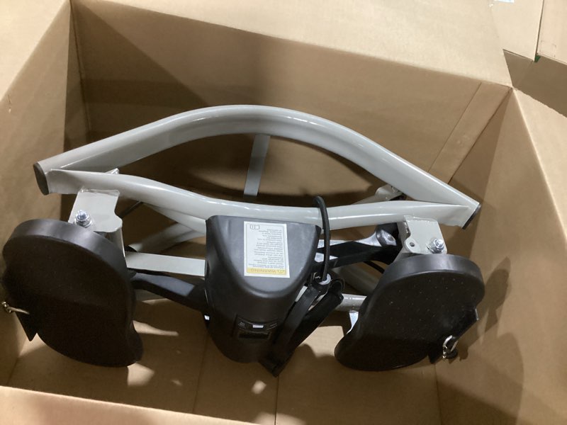 Condition photo showing Good Condition for low-impact lateral rocking fitness stepper for knees and joints,home workout machine,rock stepper machine with digital display,track time,reps,calories for legs,glutes,abs grey
