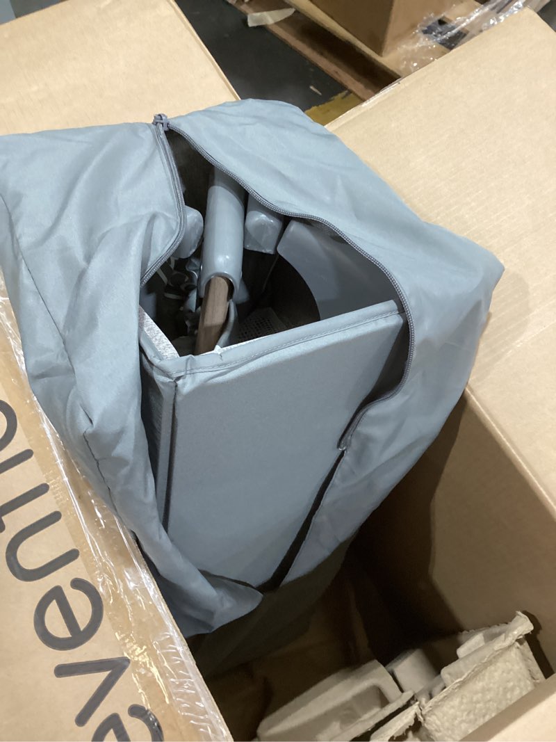 Condition photo showing As Is for graco on the go zip dlx pack ‘n play playard, folding playpen with bassinet, portable crib, parker on the go zip dlx parker