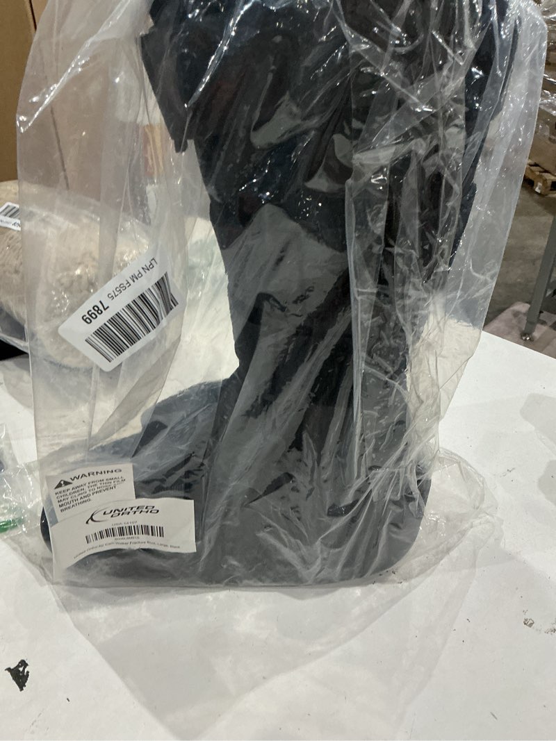Condition photo showing Good Condition for united ortho usa14107 air cam walker fracture boot, large, black large (pack of 1) black