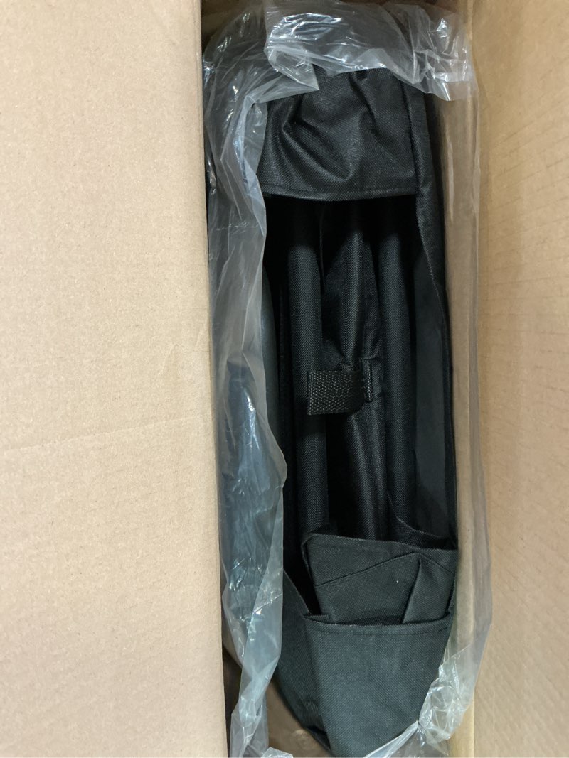 Condition photo showing Good Condition for Collapsible Wagon with Wheels, 220 lbs Wagons Carts Foldable Wagon Cart with Flexible Handle, Lightweight Portable Folding Utility Grocery Shopping Cart for Grocery Sports Garden Camping Black Medium without Tailgate