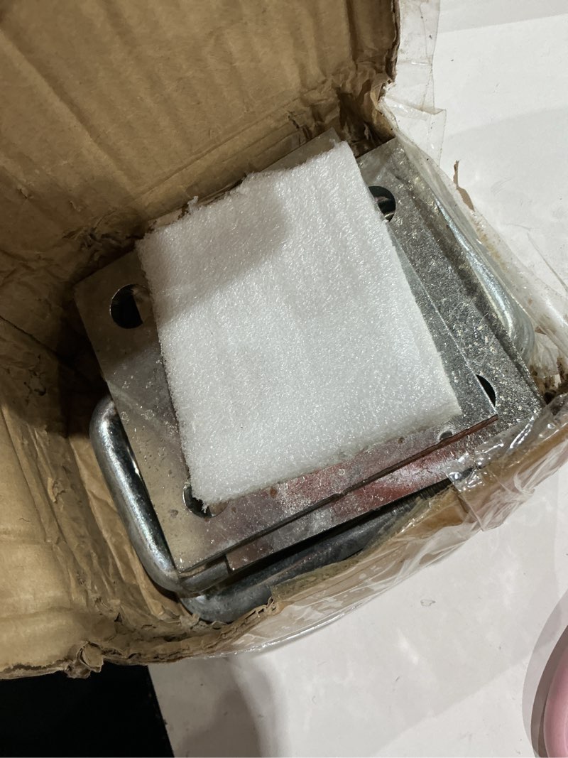 Condition photo showing Good Condition for 2pcs square u-bolt kit for boat trailer axle leaf springs, trailer leaf spring u bolts, for 2x2 axle, 4-3/4" long, 2 pack