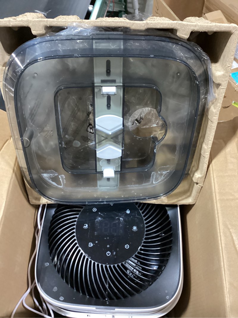 Condition photo showing Good Condition for LEVOIT Superior 6000S Smart Evaporative Humidifiers for Home Whole House up to 3000ft², 6 Gal, Last 72-Hour, Premium Filter, Dry Mode, Wheels & Water Fill Hose & Foldable Storage - Quiet Sleep Mode