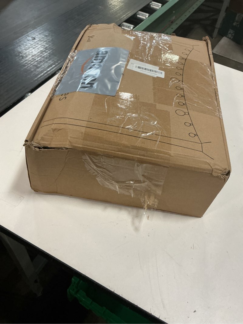 Condition photo showing Good Condition for 6 Pack 10 ft Heavy Duty Metal String Light Poles Adjustable Outdoor Lighting Stand for Patio,Backyard,Garden,Party & Wedding Rustproof & Sturdy with Hooks