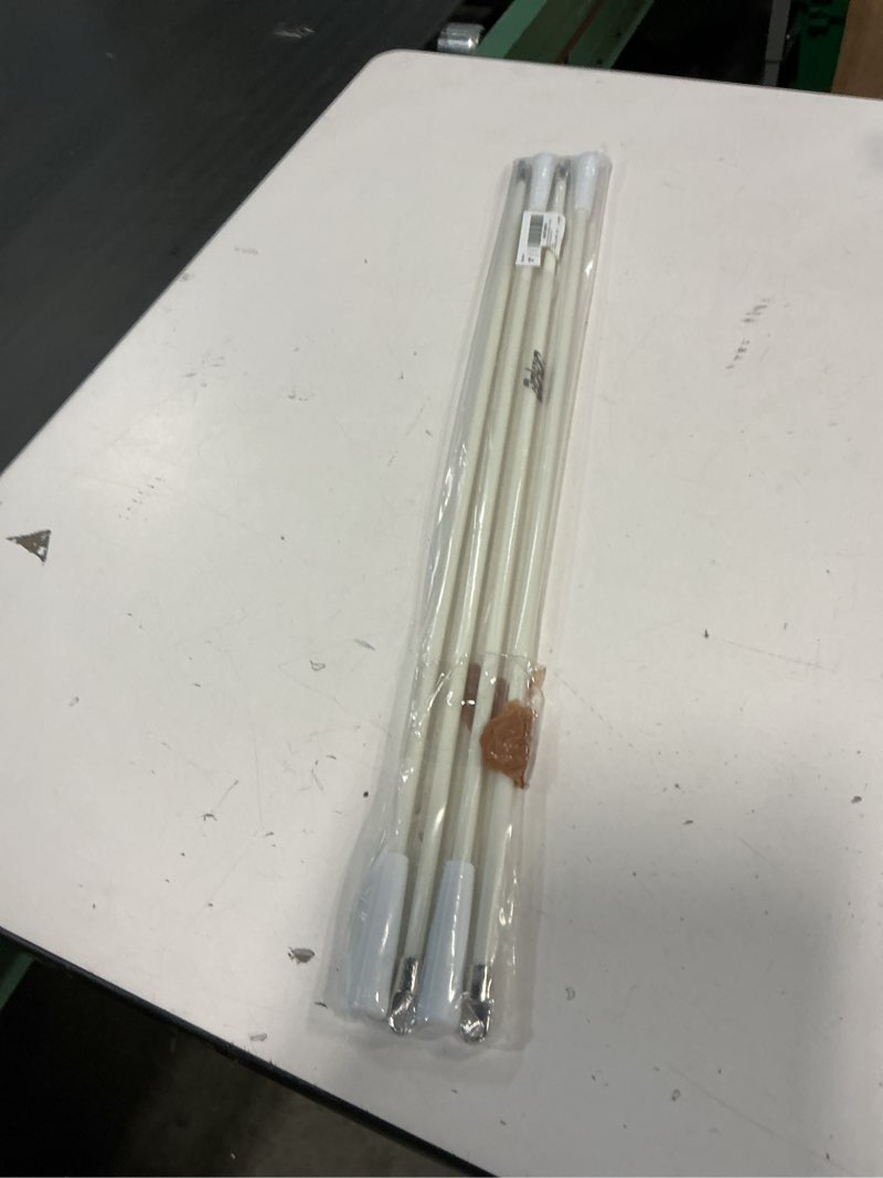 Condition photo showing Good Condition for Bokon 4 Pcs Blinds Wand Replacement with Hook and Handle White Fiberglass Long Vertica Blind Wand for Windows Curtain Door Shades Opener Accessory (24 Inch)