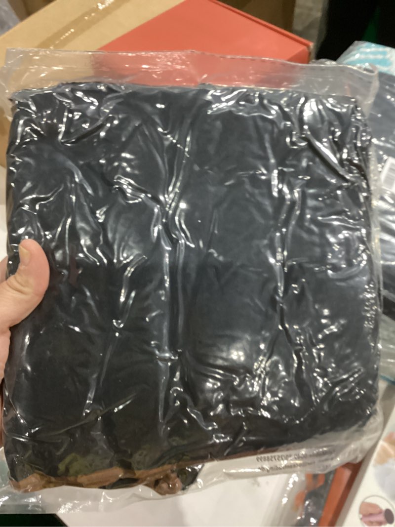 Condition photo showing New/Like New for Tanakneo Womens Fuzzy Fleece Vest Sleeveless Button Down Fall Sherpa Jacket Winter Warm Old Money Outerwear with Pockets Black