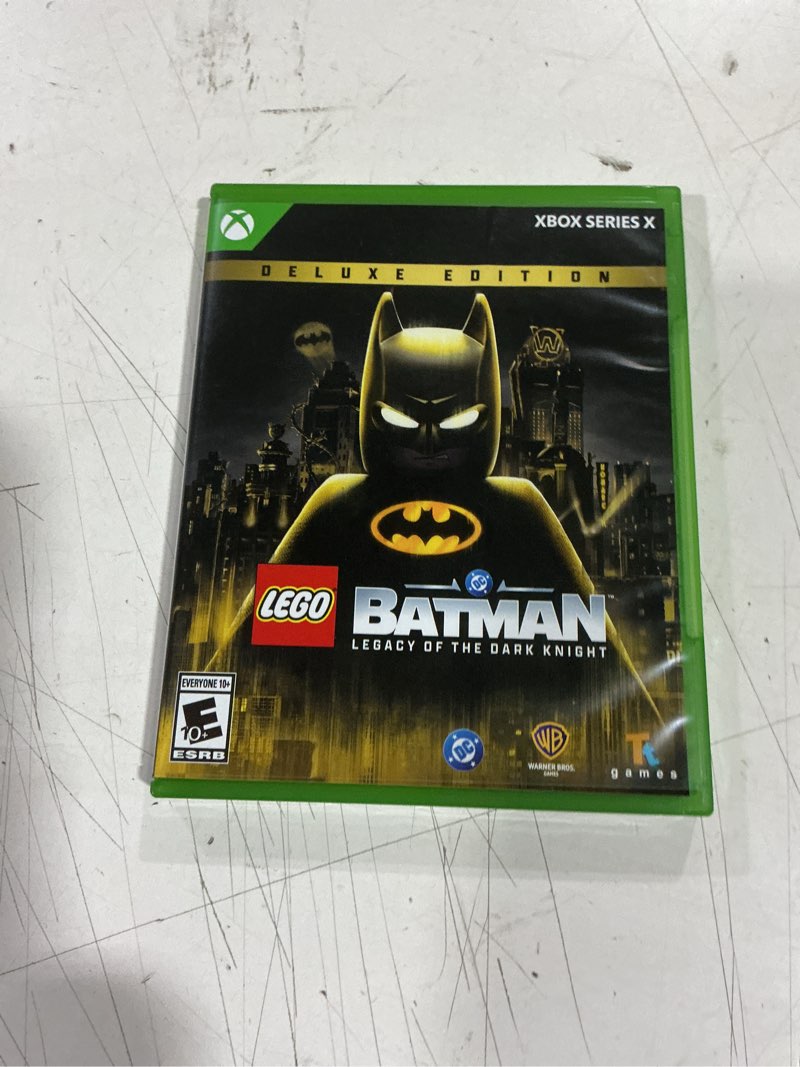 Condition photo showing Good Condition for lego batman: legacy of the dark knight deluxe edition - xbox series x