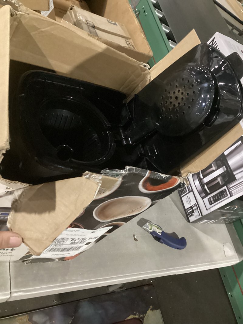 Condition photo showing As Is for Cuisinart 14-Cup Coffee Maker, Programmable PerfecTemp Glass Carafe Coffee Machine with 1-4 Cup Setting, Brew Strength Control and Brew Pause, Stainless Steel, DCC-3200BKSNAS, Black 14-Cup Glass Black/Stainless