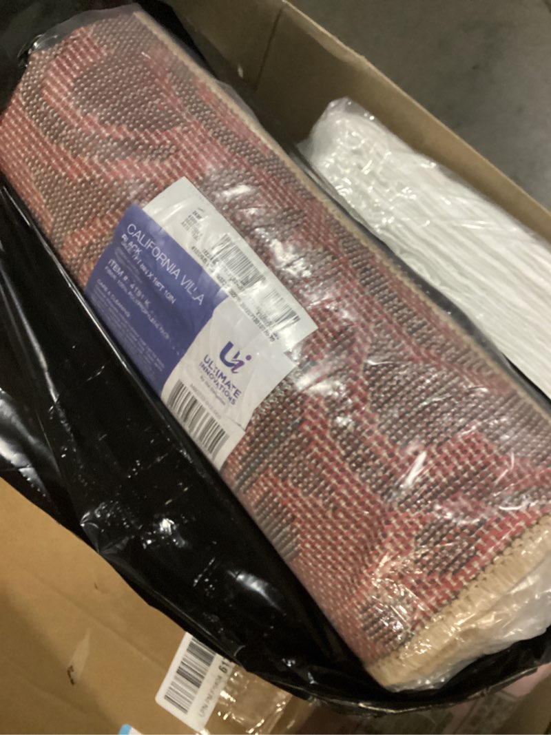 Condition photo showing New/Like New for Ultimate Innovations California Villa 7'x10' In/Outdoor Rug