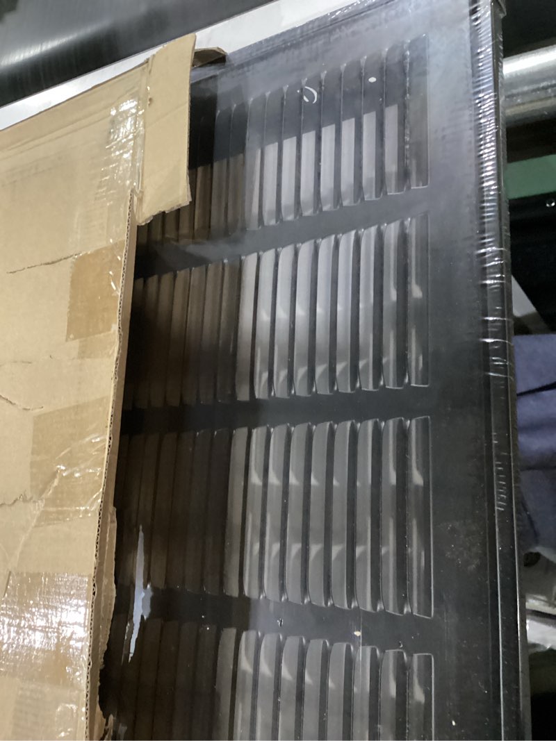 Condition photo showing New/Like New for HVAC Premium 16" X 16" Steel Return Air Filter Grille for 1" Filter - Removable Face/Door - HVAC Duct Cover - Flat Stamped Face - Black [Outer Dimensions: 26 5/8" X 20 5/8"] 16 X 16