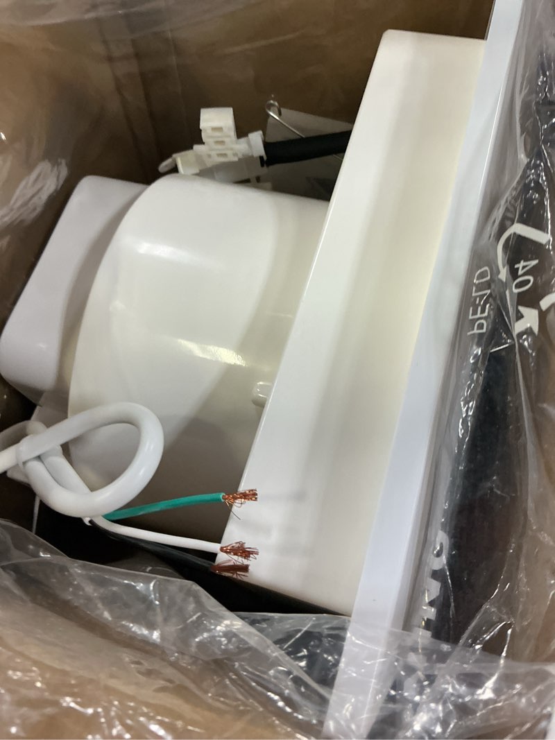 Condition photo showing Good Condition for feiton 90 cfm bathroom fan exhaust fan ceiling mount, 25w, 110v, 0.95 sones, square quiet ventilation, 4-in duct, 8" x 8" mounting hole 90cfm