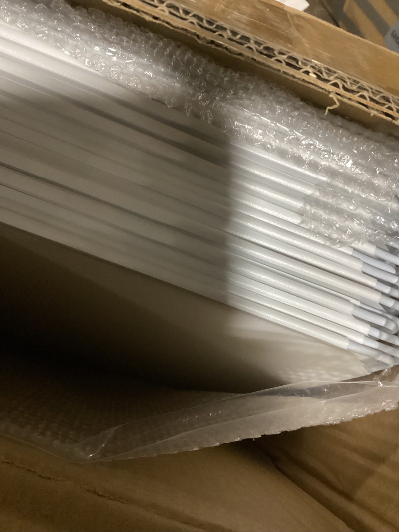 Condition photo showing New/Like New for Jomifin Shoe Rack Storage Cabinet with Doors, Key Holder, Portable Shoes Organizer, Expandable Standing Rack, Storage 32-64 Pairs Shoes, Boots, Slippers (2x8 tier) (White)