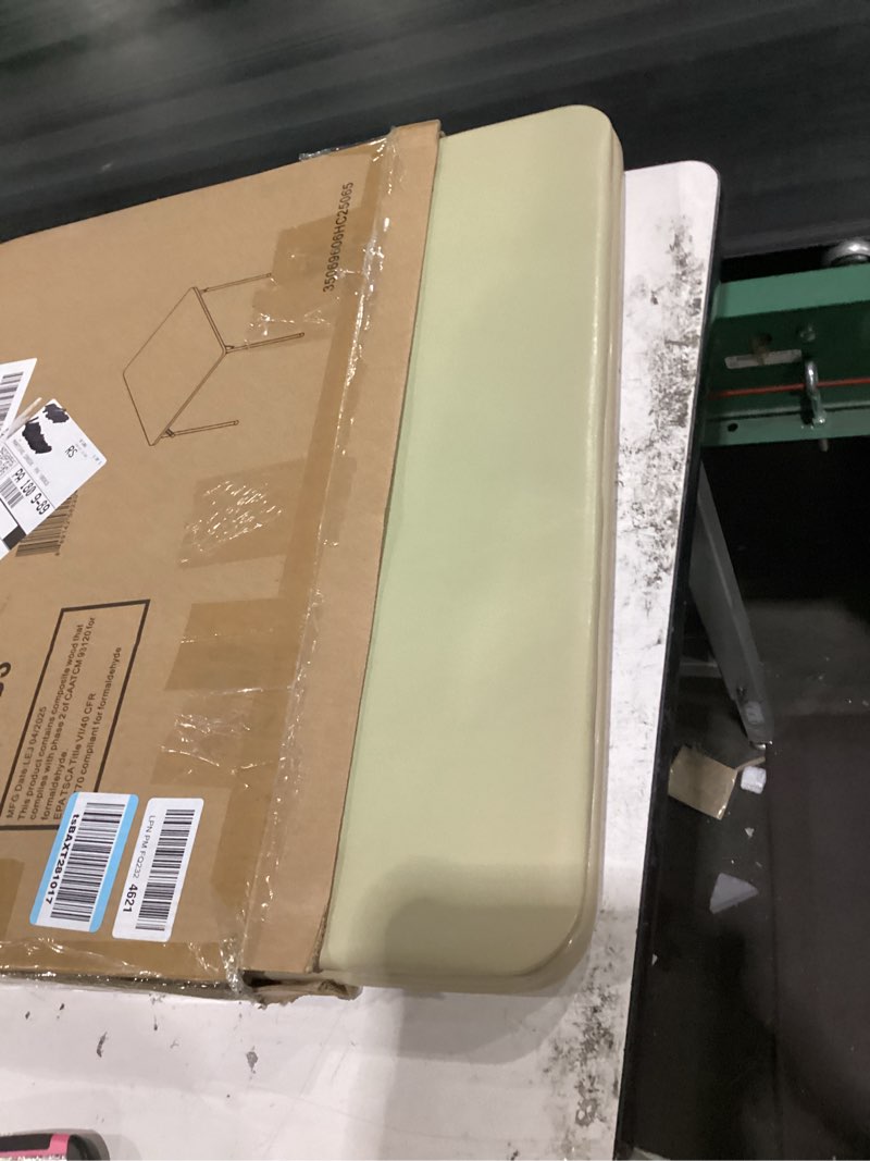 Condition photo showing Good Condition for flash furniture mindy kids tan folding table with padded top and powder coated locking legs tan table