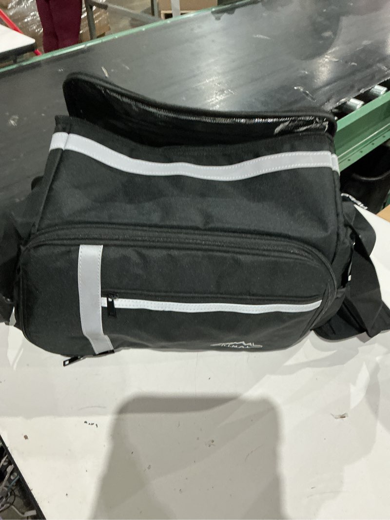 Condition photo showing As Is for himal outdoors insulated food delive inches premium insulated grocery bag for hot/cold food delivery, fit for uber eats, doordash, commercial catering transportation black