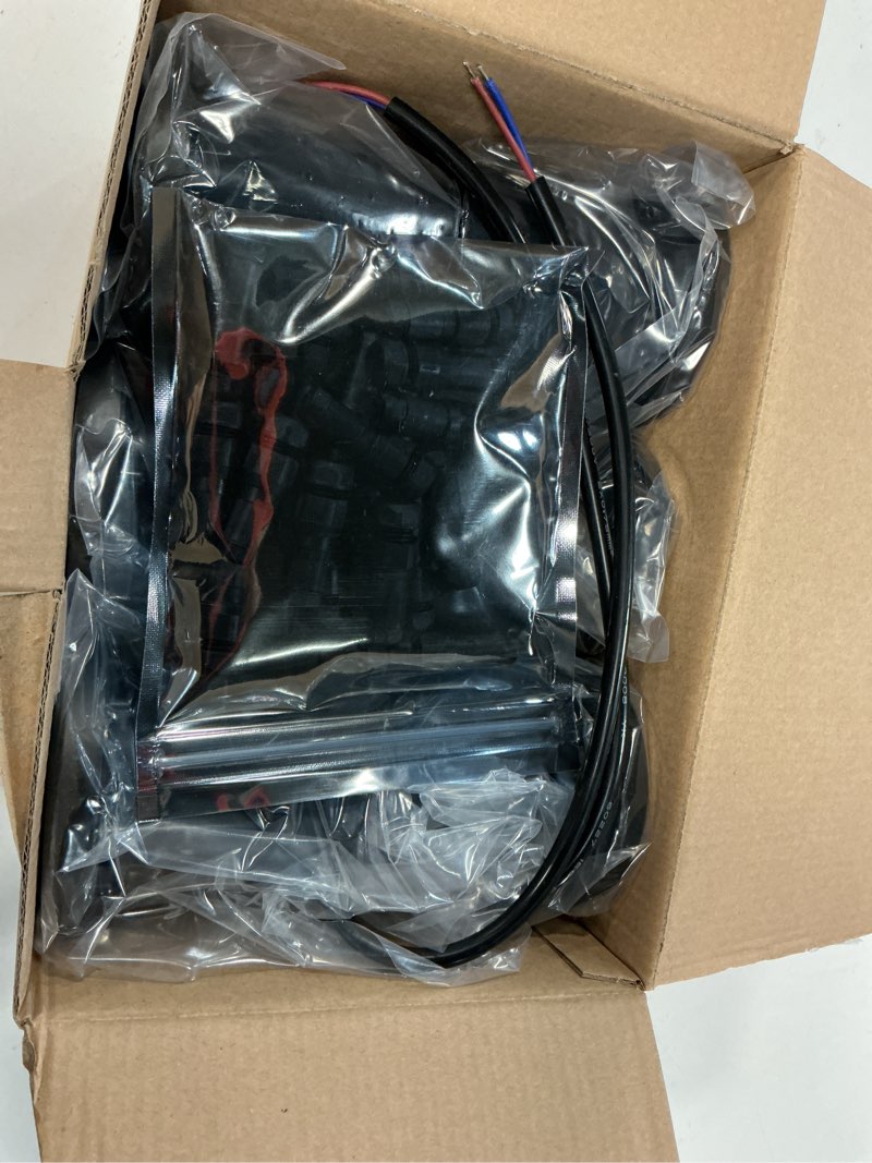 Condition photo showing New/Like New for Tuanse 12 Pack Outdoor Landscape Lights 7W 12V-24V LED Well Lights in Ground with Connectors Low Voltage IP68 Outdoor Waterproof Landscape Lighting Wired for Yard Garden Pathway Driveway Floor Deck