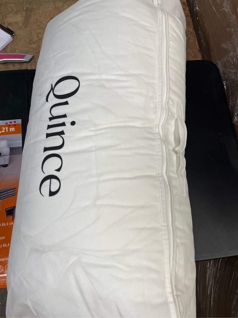 Condition photo showing Good Condition for ultra-warm premium down alternative comforter, king/cal king, white