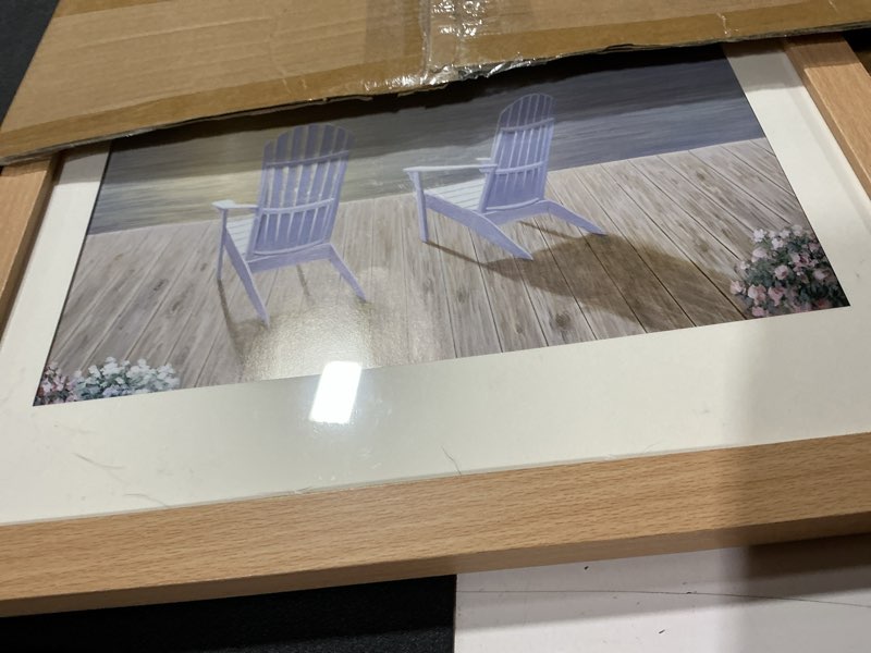 Condition photo showing Good Condition for vnvnk 14x20 frame natural wood color, perfect for 14x20 inch picture without mat or 12x16 inch picture with mat, home wall decor picture frame-1 pcs 14x20 natural