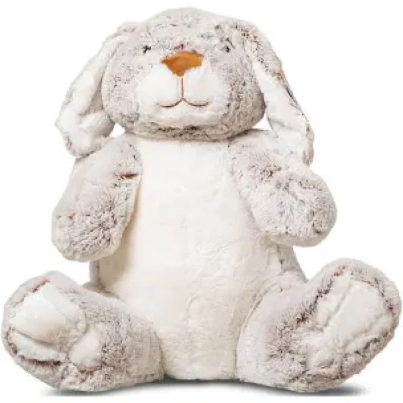 Melissa & Doug Jumbo Burrow Bunny Lop-Eared Rabbit Stuffed Plush Animal (21 Inches Tall)