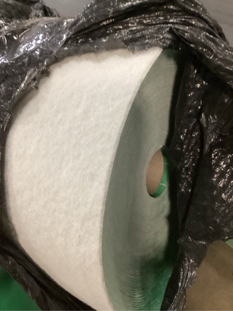 Condition photo showing As Is for 39" x 100' Heavy-Duty Temporary Floor Protection for Construction & Renovation, Green, Surface Protection Film for Hardwood Floors, Tile&Hard Paint Protection. (H-300G 39" x 100')